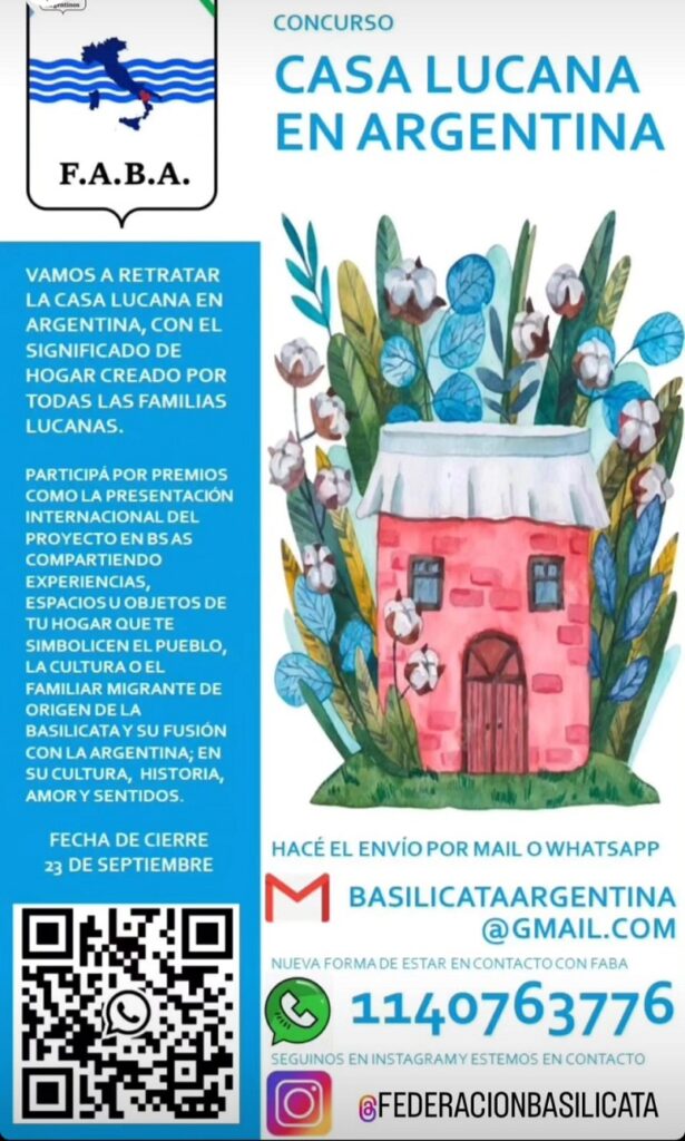Casa lucana - Flyer convocatoria