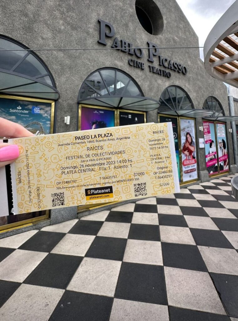 Festival de Colectividades Raices - entradas