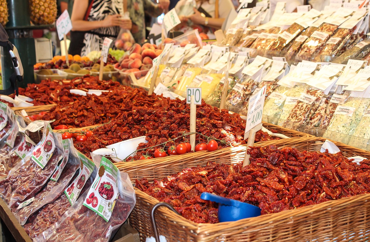 feria gastronomica - mercado