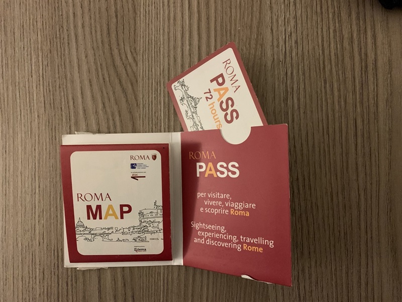 Roma Pass - Mapa Roma Pass.
