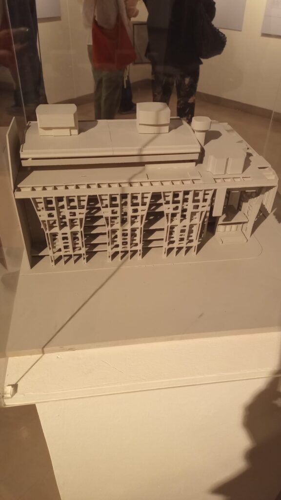 huellas italianas - maqueta