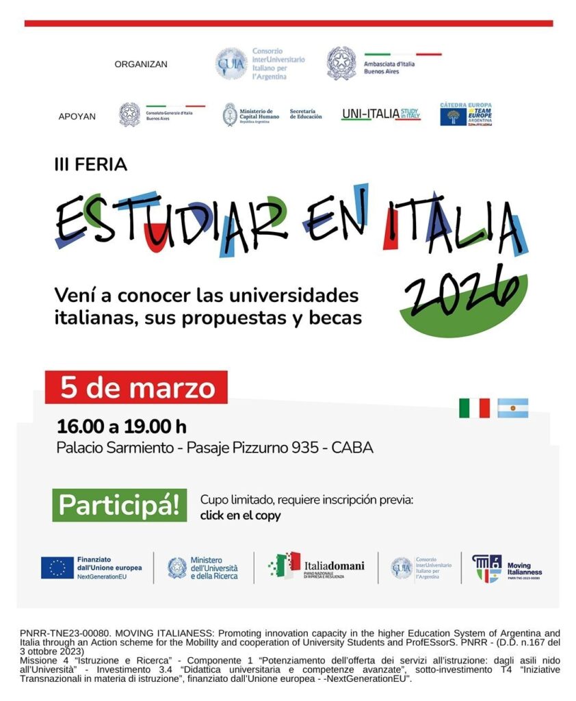 estudiar en Italia -