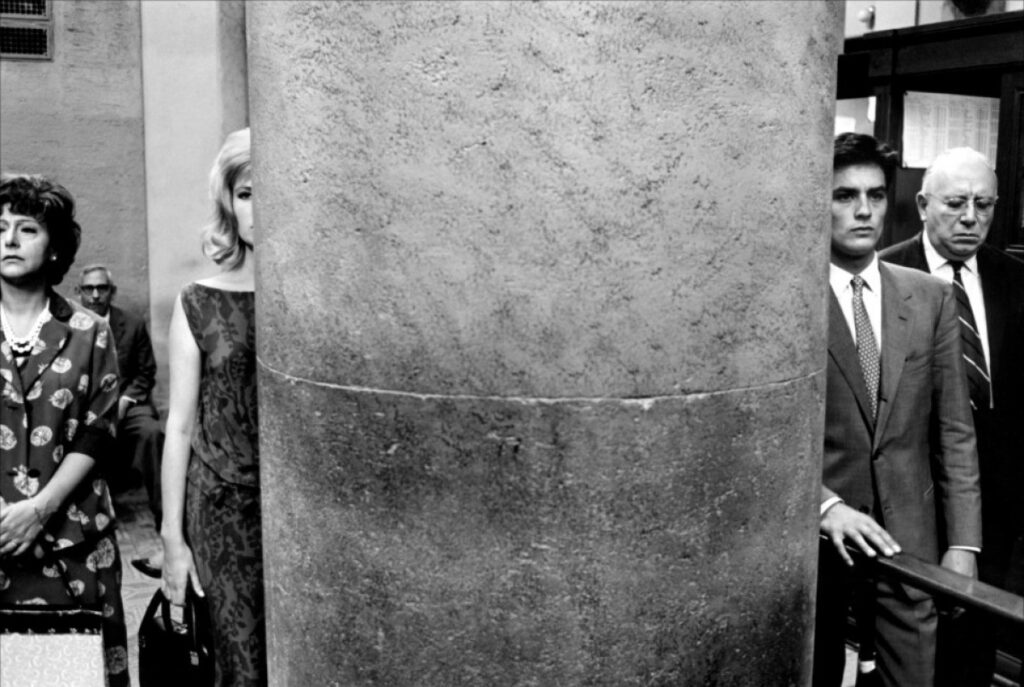 Fotograma de L'eclipse (M. Antonioni, 1962), protagonizada por Monica Vitti y Alain deLon